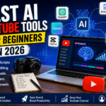 Discover the best AI YouTube tools for beginners in 2026. Create videos, write scripts, make thumbnails, and grow your channel faster with AI.